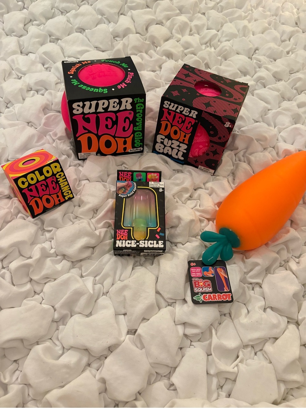Bundle of Needoh/Squish Sensory Toys
